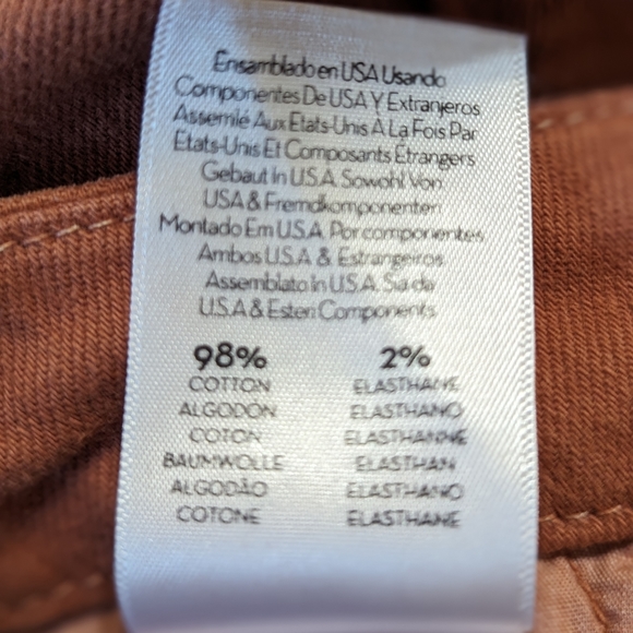 Mother The Looker Ankle Fray Jeans in Coconut Shell Gettin' in Size 28 EUC - Picture 11 of 12